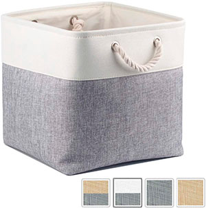 cubo textil para juguetes