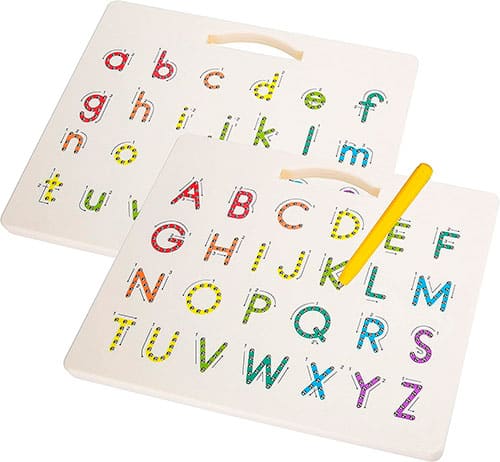Letras reseguir motricidad